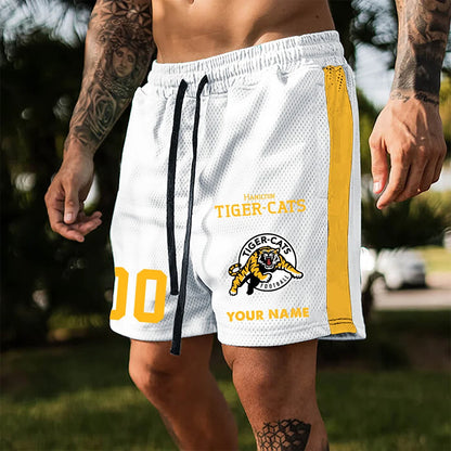 [FAN EXCLUSIVE] NEW CUSTOMIZED CFL04 HAM HAMILTON TIGER-CATS SHORT PANTS