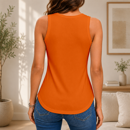 [FAN FAVORITE] NEW CUSTOMIZED NCAA CWS04 MIH MIAMI HURRICANES WOMEN'S V-NECK TANK TOP