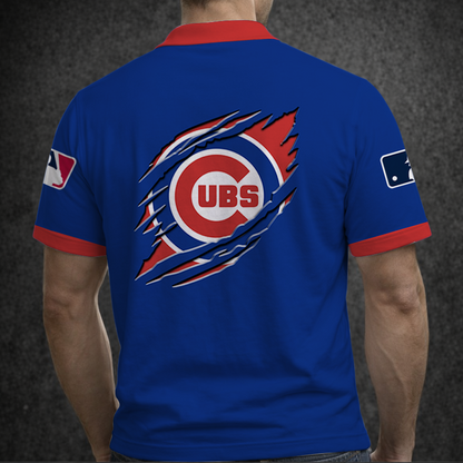 [FLASH SALE] NEW CUSTOMIZED MLB04 CCS CHICAGO CUBS POLO SHIRT