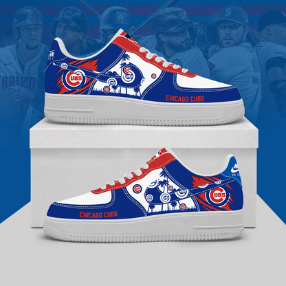[FLASH SALE] NEW CUSTOMIZED MLB04 CCS CHICAGO CUBS AF1 SHOES