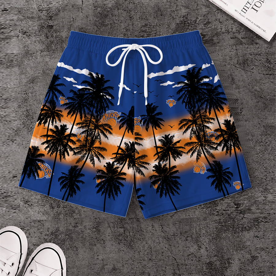 LIMITED EDITION - NEW CUSTOMIZED NBA04 NYK NEW YORK KNICKS SHORT PANTS