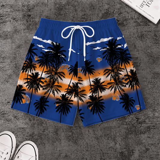 LIMITED EDITION - NEW CUSTOMIZED NBA04 NYK NEW YORK KNICKS SHORT PANTS