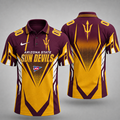 SPECIAL EDITION - NEW CUSTOMIZED NCAA FBS04 ASS ARIZONA STATE SUN DEVILS POLO SHIRT, ZIP POLO SHIRT, HOODIE, ZIP HOODIE, T-SHIRT & SWEATSHIRT
