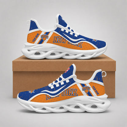 LIMITED EDITION - NEW CUSTOMIZED NBA04 NYK NEW YORK KNICKS MAX SOUL SHOES