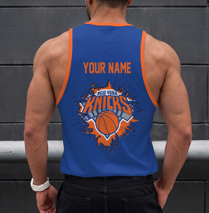 ELITE EDITION - NEW CUSTOMIZED NBA04 NYK NEW YORK KNICKS UNISEX TANK TOP