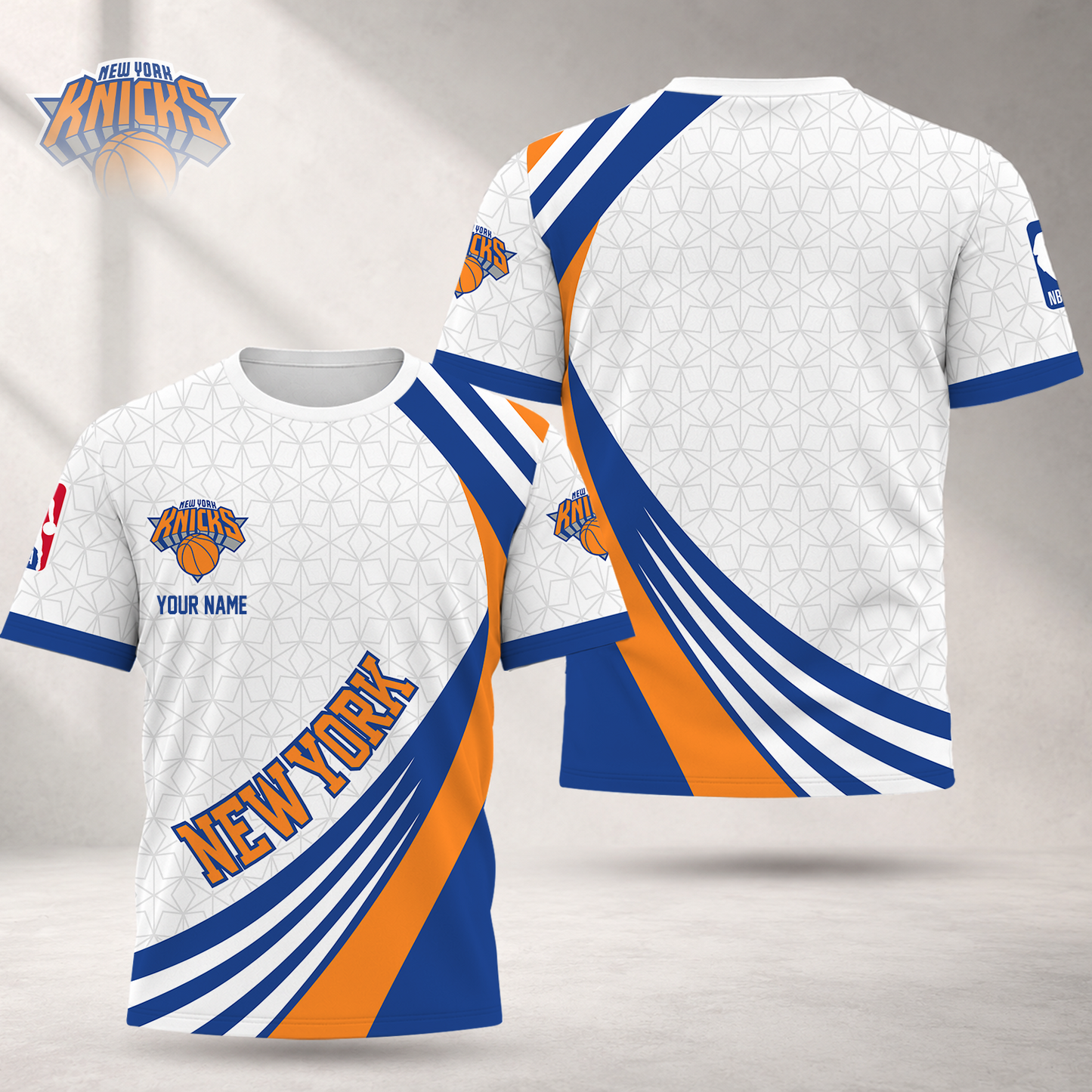 LIMITED EDITION - NEW CUSTOMIZED NBA04 NYK NEW YORK KNICKS T-SHIRT, POLO SHIRT, ZIP POLO SHIRT, SWEATSHIRT, HOODIE & ZIP HOODIE