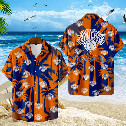 LIMITED EDITION - NEW CUSTOMIZED NBA04 NYK NEW YORK KNICKS UNISEX HAWAIIAN SHIRT