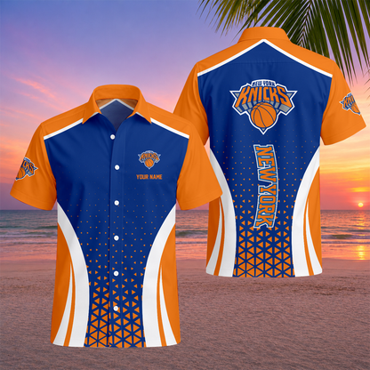 LIMITED EDITION - NEW CUSTOMIZED NBA04 NYK NEW YORK KNICKS UNISEX HAWAIIAN SHIRT