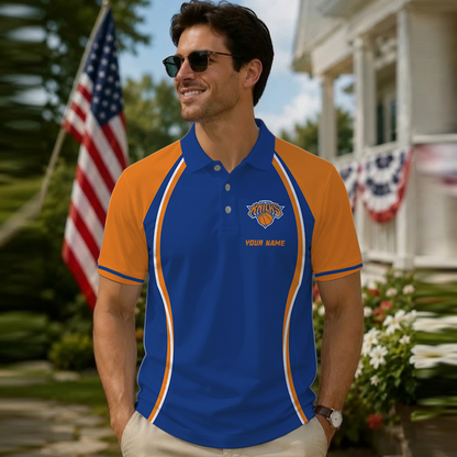 [HOT DEAL] NEW CUSTOMIZED NBA04 NYK NEW YORK KNICKS POLO SHIRT