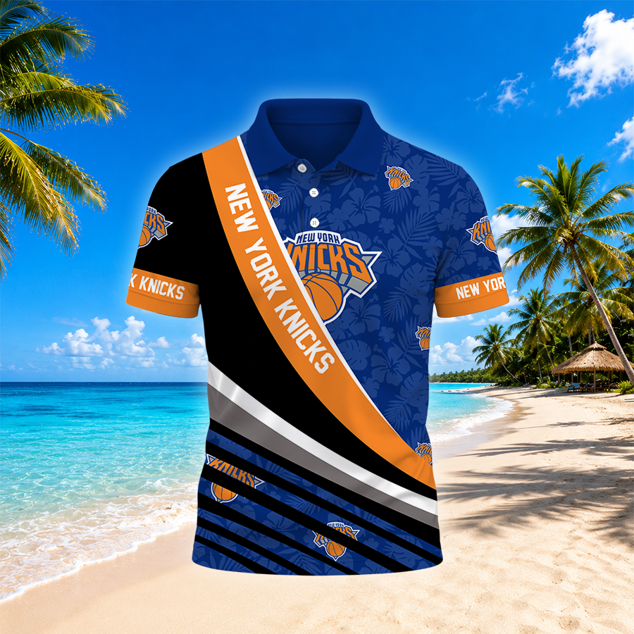 [HOT DEAL] NEW CUSTOMIZED NBA04 NYK NEW YORK KNICKS POLO SHIRT