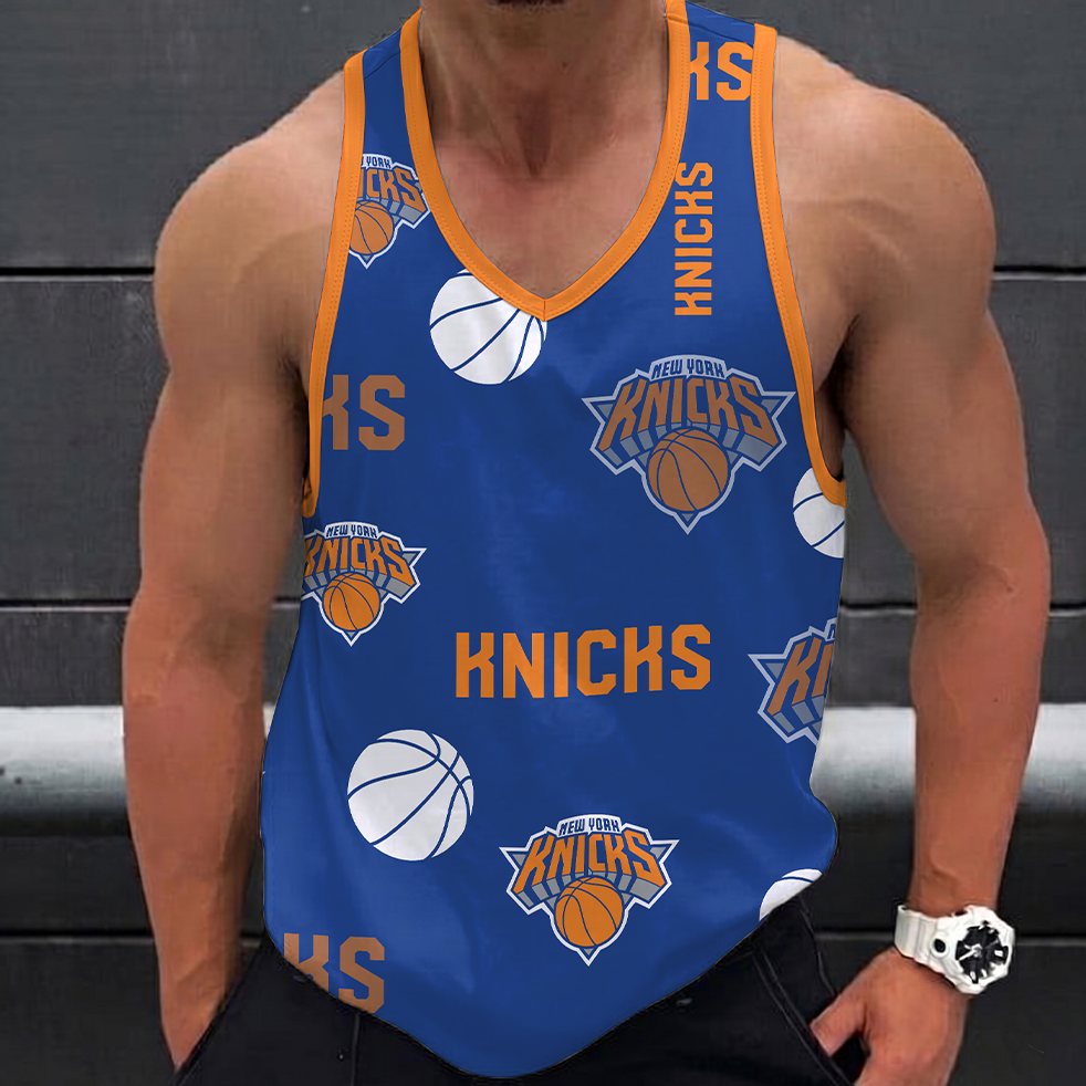 LIMITED EDITION - NEW CUSTOMIZED NBA04 NYK NEW YORK KNICKS UNISEX TANK TOP