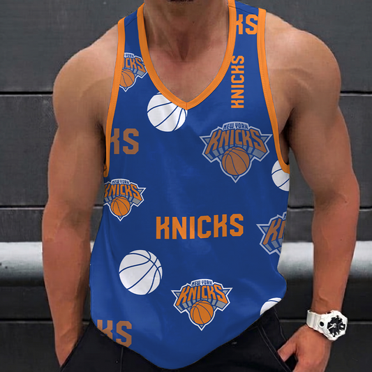 LIMITED EDITION - NEW CUSTOMIZED NBA04 NYK NEW YORK KNICKS UNISEX TANK TOP