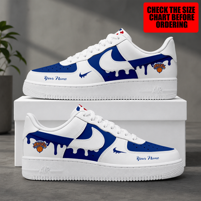 [HOT DEAL] NEW CUSTOMIZED NBA04 NYK NEW YORK KNICKS AF1 SHOES