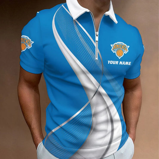 LIMITED EDITION - NEW CUSTOMIZED NBA04 NYK NEW YORK KNICKS POLO SHIRT, ZIP POLO SHIRT & T-SHIRTS