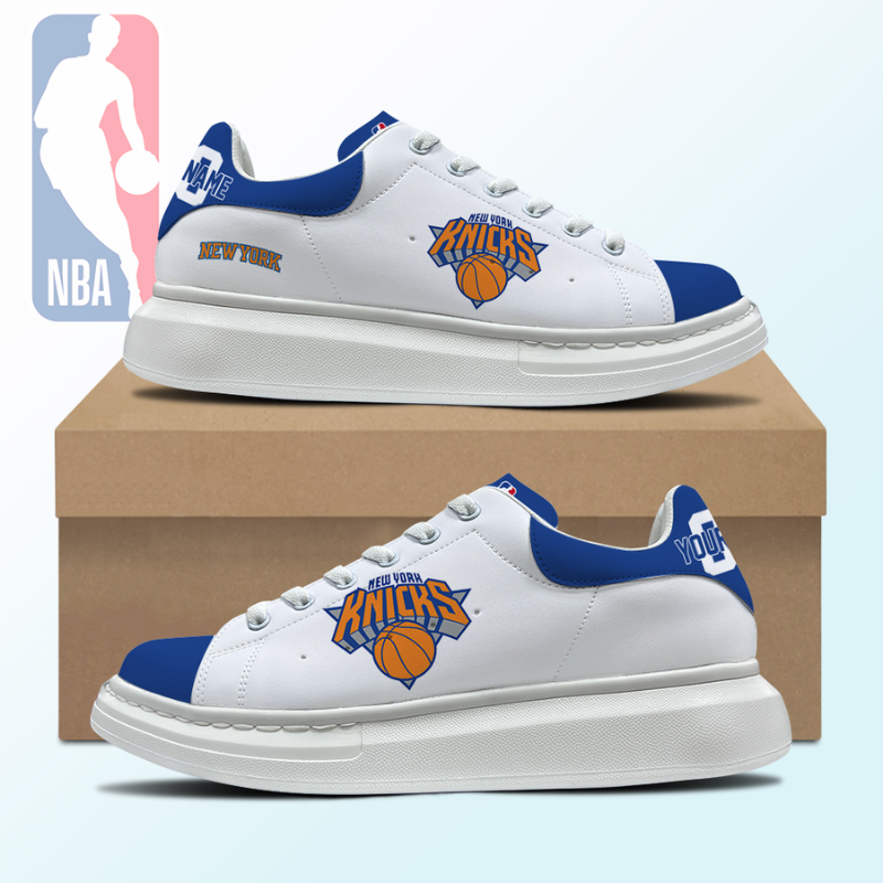 [HOT DEAL] NEW CUSTOMIZED NBA04 NYK NEW YORK KNICKS MCQUEEN SHOES