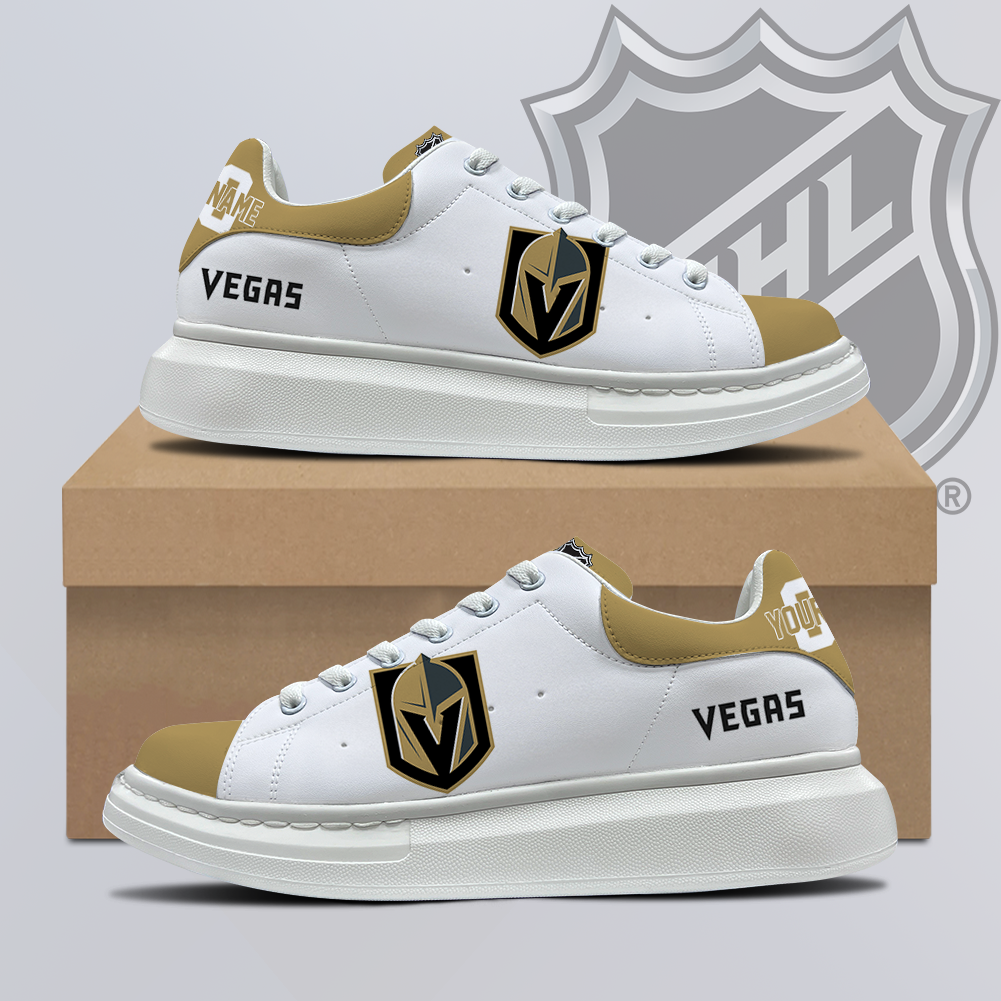 [SUPER SALE] NEW CUSTOMIZED NHL04 VGK VEGAS GOLDEN KNIGHTS MCQUEEN SHOES
