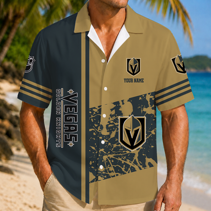 LIMITED EDITION - NEW CUSTOMIZED NHL04 VGK VEGAS GOLDEN KNIGHTS UNISEX HAWAIIAN SHIRT