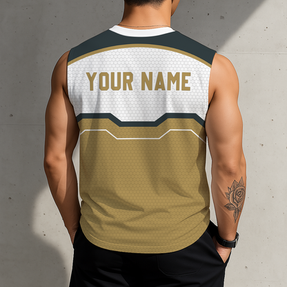 SPECIAL EDITION - NEW CUSTOMIZED NHL04 VGK VEGAS GOLDEN KNIGHTS MEN'S GYM SHIRT