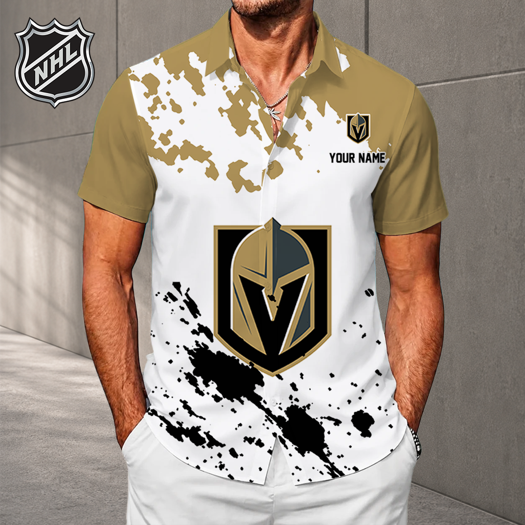 LIMITED EDITION - NEW CUSTOMIZED NHL04 VGK VEGAS GOLDEN KNIGHTS UNISEX HAWAIIAN SHIRT