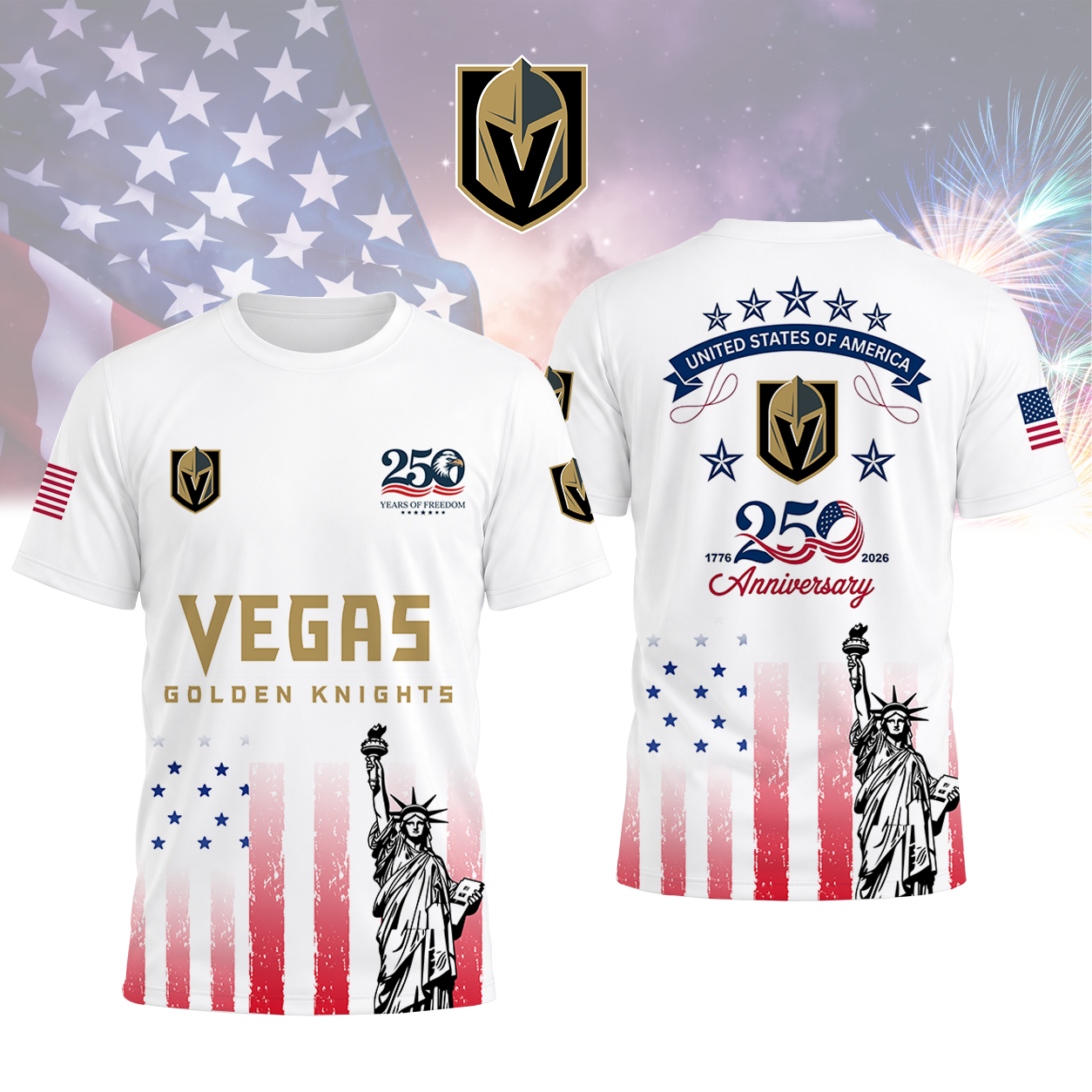 LIMITED EDITION - NEW CUSTOMIZED NHL04 VGK VEGAS GOLDEN KNIGHTS T-SHIRT, POLO SHIRT, ZIP POLO SHIRT, SWEATSHIRT, HOODIE & ZIP HOODIE