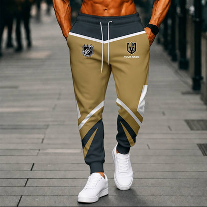 LIMITED EDITION - NEW CUSTOMIZED NHL04 VGK VEGAS GOLDEN KNIGHTS UNISEX LONG PANTS