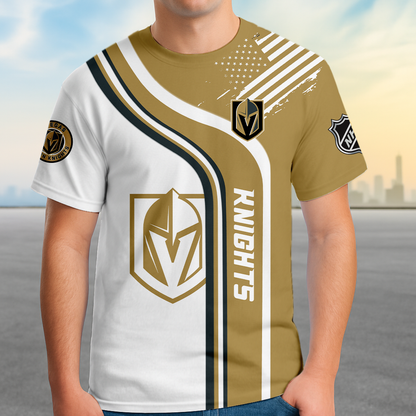 ELITE EDITION - NEW CUSTOMIZED NHL04 VGK VEGAS GOLDEN KNIGHTS POLO SHIRT, ZIP POLO SHIRT & T-SHIRTS