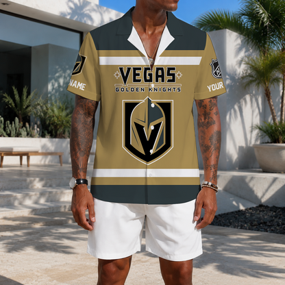 LIMITED EDITION - NEW CUSTOMIZED NHL04 VGK VEGAS GOLDEN KNIGHTS UNISEX HAWAIIAN SHIRT