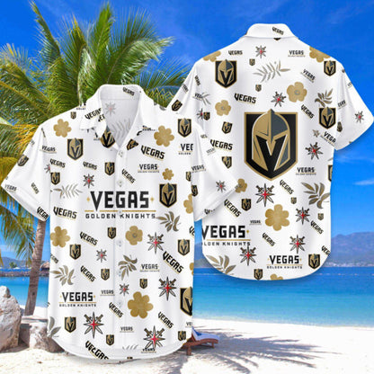 LIMITED EDITION - NEW CUSTOMIZED NHL04 VGK VEGAS GOLDEN KNIGHTS UNISEX HAWAIIAN SHIRT