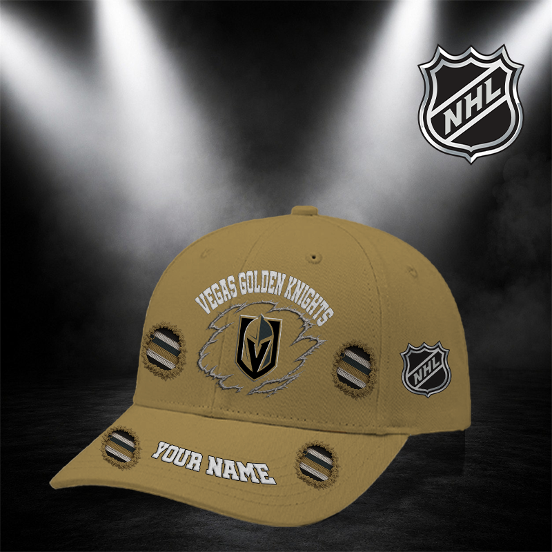 [SUPER SALE] NEW CUSTOMIZED NHL04 VGK VEGAS GOLDEN KNIGHTS CLASSIC CAP