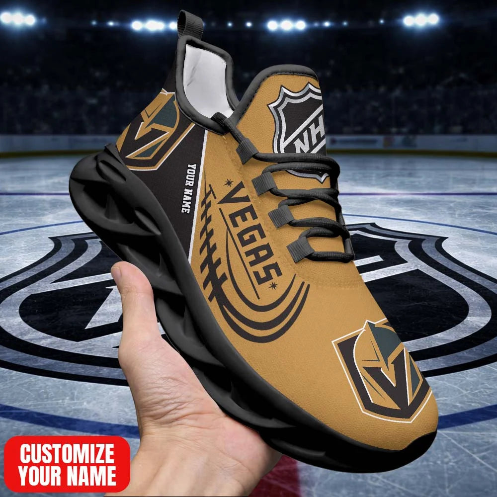 [SUPER SALE] NEW CUSTOMIZED NHL04 VGK VG KNIGHTS PREMIUM CLUNKY SNEAKERS