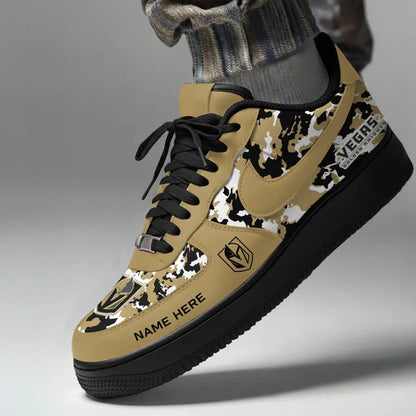 [SUPER SALE] NEW CUSTOMIZED NHL04 VGK VEGAS GOLDEN KNIGHTS AF1 SHOES