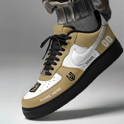 [SUPER SALE] NEW CUSTOMIZED NHL04 VGK VEGAS GOLDEN KNIGHTS AF1 SHOES
