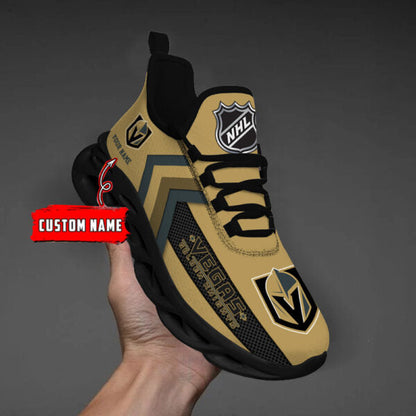 [SUPER SALE ] NEW CUSTOMIZED NHL04 VGK VEGAS GOLDEN KNIGHTS MAX SOUL SHOES