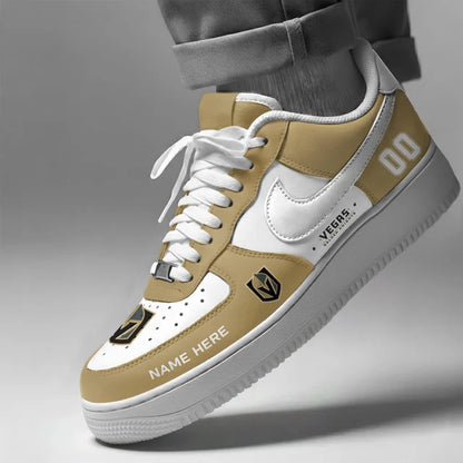 [SUPER SALE] NEW CUSTOMIZED NHL04 VGK VEGAS GOLDEN KNIGHTS AF1 SHOES
