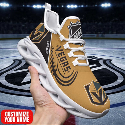 [SUPER SALE] NEW CUSTOMIZED NHL04 VGK VG KNIGHTS PREMIUM CLUNKY SNEAKERS