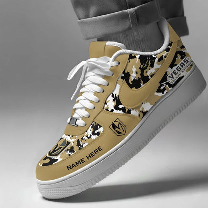 [SUPER SALE] NEW CUSTOMIZED NHL04 VGK VEGAS GOLDEN KNIGHTS AF1 SHOES