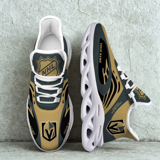 [SUPER SALE ] NEW CUSTOMIZED NHL04 VGK VEGAS GOLDEN KNIGHTS MAX SOUL SHOES