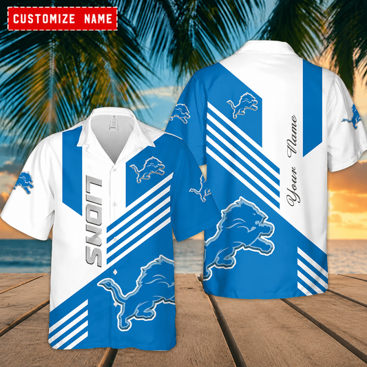 [SPECIAL OFFER] NEW CUSTOMIZED NFL04 DTL DETROIT LIONS UNISEX HAWAIIAN SHIRT