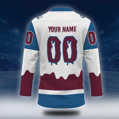 LIMITED EDITION - NEW CUSTOMIZED NHL05 CAL COLORADO AVALANCHE UNISEX HOCKEY JERSEY