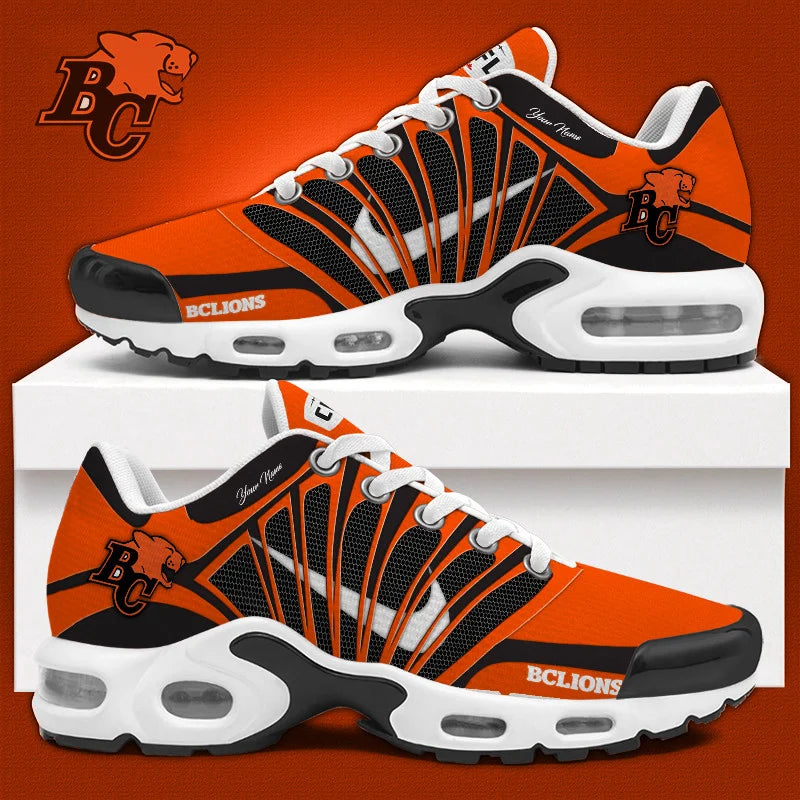 [FAN EXCLUSIVE] NEW CUSTOMIZED CFL05 BCL BC LIONS AIR MAX PLUS SNEAKERS