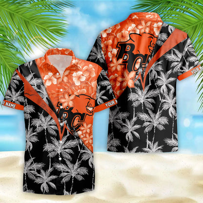 [FAN EXCLUSIVE] NEW CUSTOMIZED CFL05 BCL BC LIONS UNISEX HAWAIIAN SHIRT
