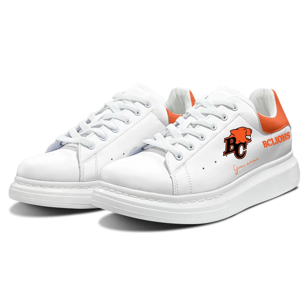 [FAN EXCLUSIVE] NEW CUSTOMIZED CFL05 BCL BC LIONS MCQUEEN SHOES