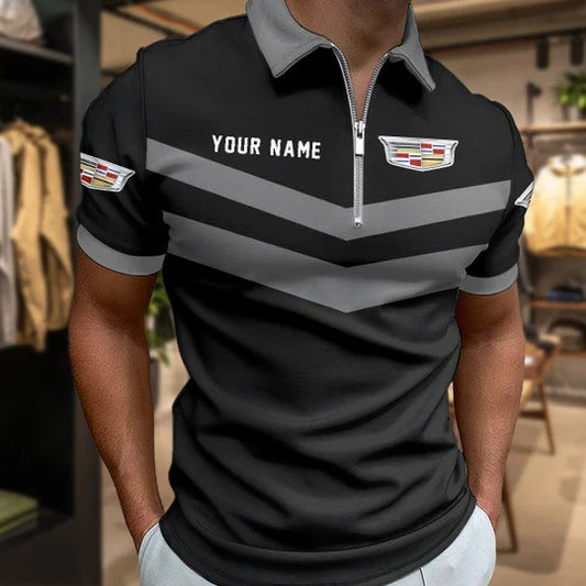 LIMITED EDITION - NEW CUSTOMIZED F105 CDL CADDY ZIP POLO SHIRT