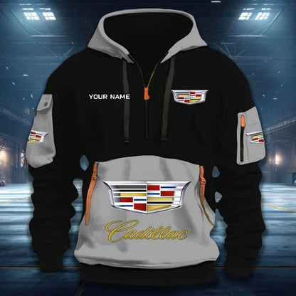 LIMITED RUN - NEW CUSTOMIZED F105 CDL CADDY QUARTER ZIP HOODIE