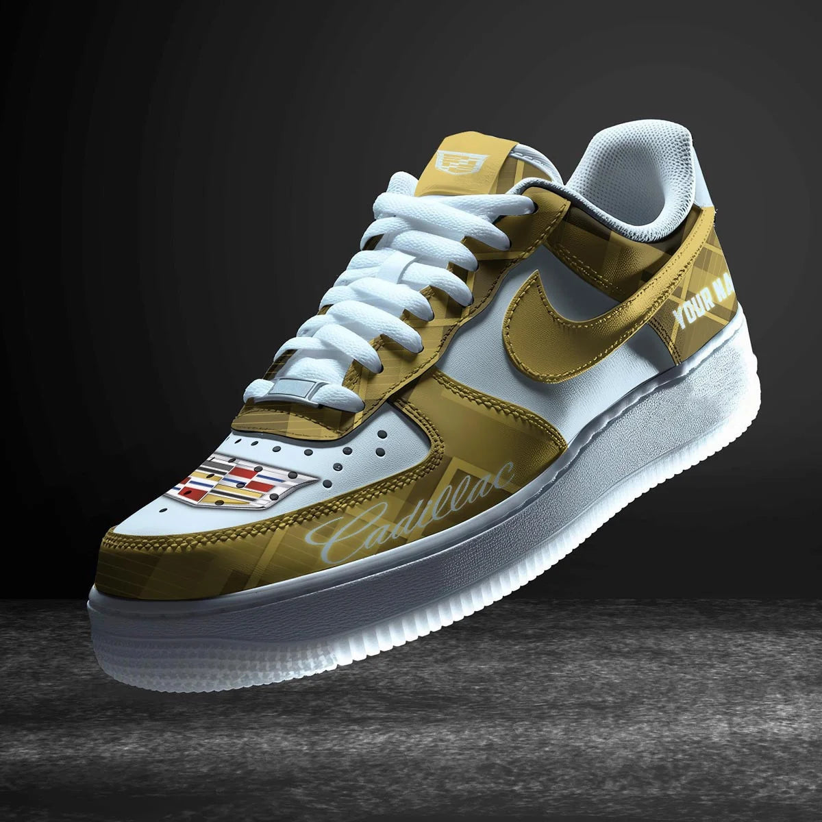 LIMITED RUN - NEW CUSTOMIZED F105 CDL CADDY AF1 SNEAKERS