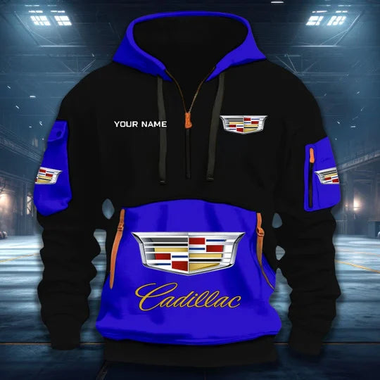 LIMITED RUN - NEW CUSTOMIZED F105 CDL CADDY QUARTER ZIP HOODIE
