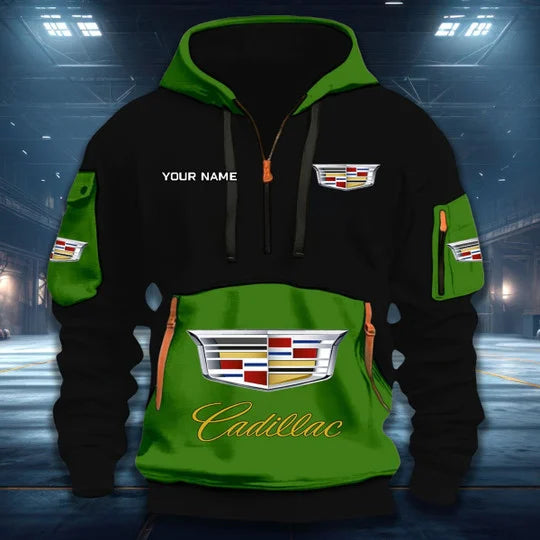 LIMITED RUN - NEW CUSTOMIZED F105 CDL CADDY QUARTER ZIP HOODIE
