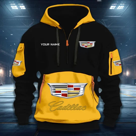 LIMITED RUN - NEW CUSTOMIZED F105 CDL CADDY QUARTER ZIP HOODIE