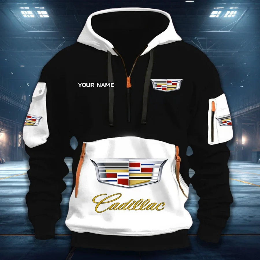 LIMITED RUN - NEW CUSTOMIZED F105 CDL CADDY QUARTER ZIP HOODIE
