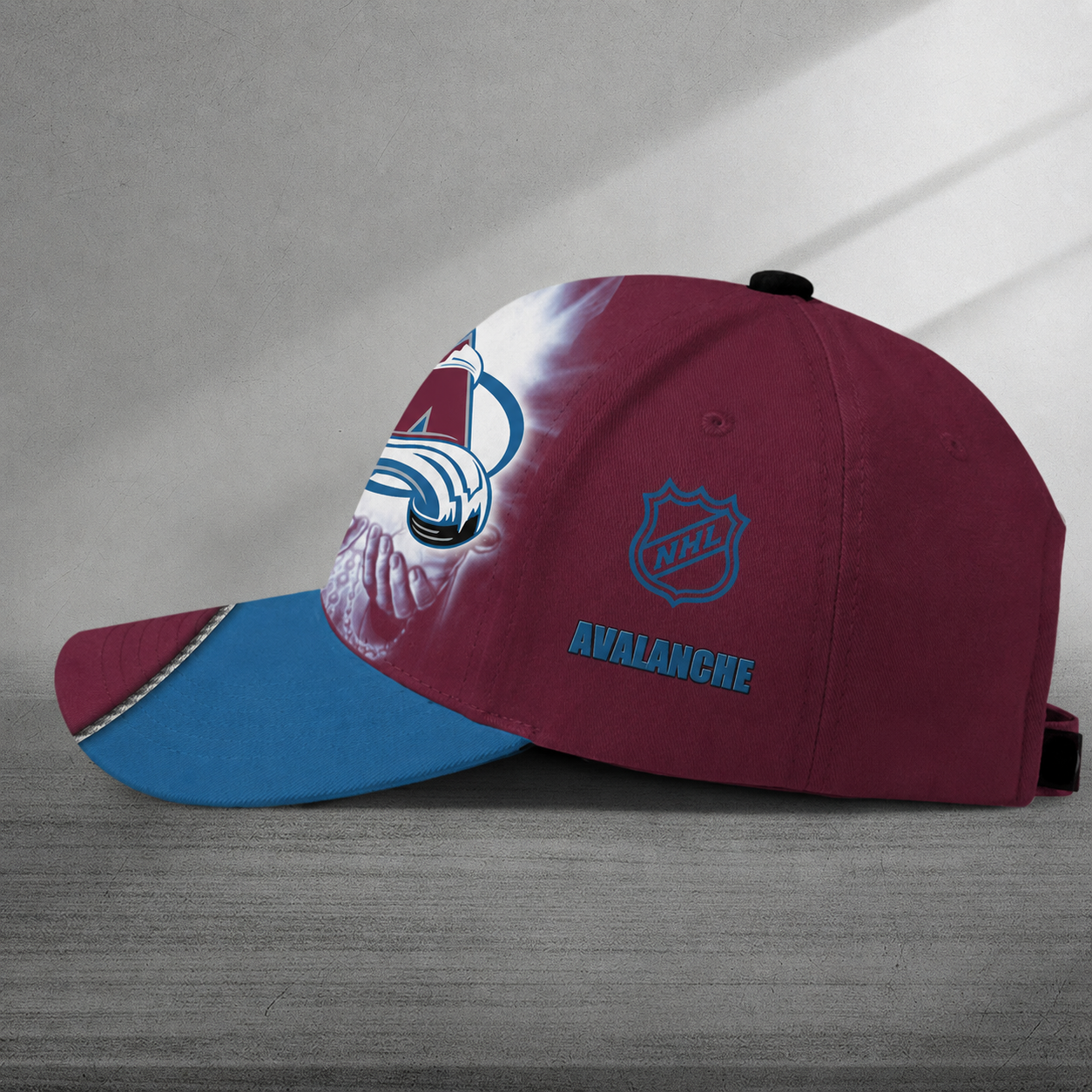LIMITED EDITION - NEW CUSTOMIZED NHL05 CAL COLORADO AVALANCHE CLASSIC CAP